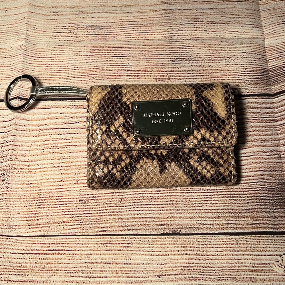 Michael Kors Wallet Snakeskin